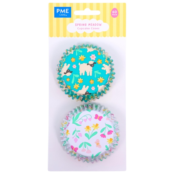 Cupcake Baking Cases - Spring Meadow